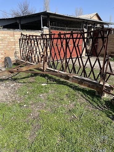 мала бороны: Секция сельскохозяйственной бороны (волокуша/шлейф-борона) на раме - — 3