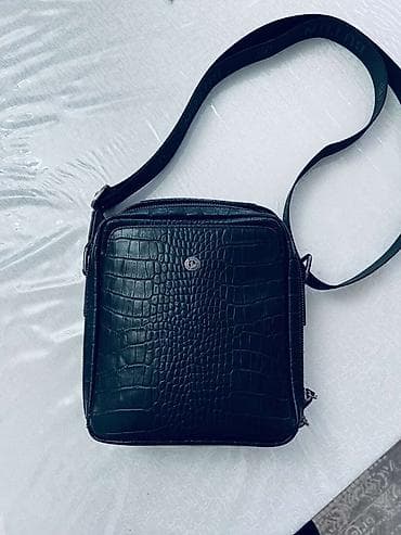 coros pace: Барсетка, Butun, Материал: Экокожа, Застежка на молнии, Регулируемый ремень, Б/у — 1