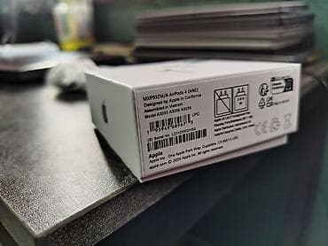 a 23: Беспроводные вкладыши наушники, Apple, AirPods 4, Новый — 5