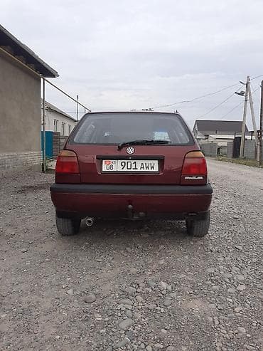 Унаа: Volkswagen Golf: 1992 г., Кол менен иштөөчү, Хетчбек — 5