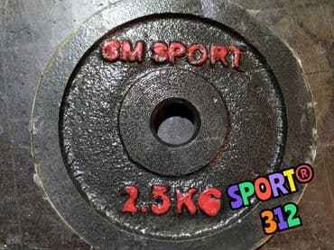 Спорт и отдых: Блины на штангу. Всегда в наличии! Диаметр внутреннего отверстия 25мм — 3