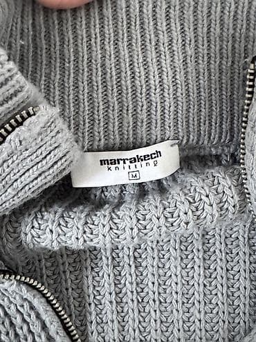 Свитера: Полосатый вязаный свитер Marrakech Knitting - Модель: полусвитер на — 3