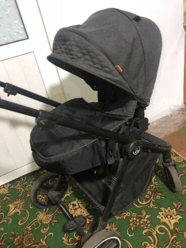 авто для детей: Коляска, цвет - Черный — 6