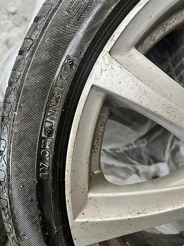 подиум под номер: Колеса в сборе 215 / 45 / R 17, Лето, Б/у, Комплект, Литые, отверстий - 5 — 5