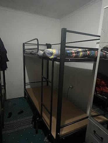 детский кровать двух ярусная: Двухъярусная металлическая кровать - Прочная стальная рама — 2