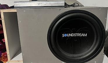 буфер динамики: Продаю саббуфер, с уселителем и коробом, динамик размером 15 (40) см — 1