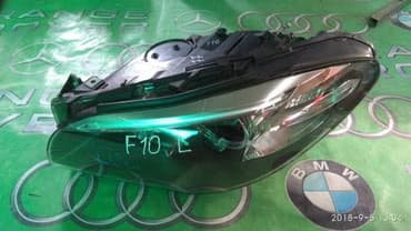 Передняя левая фара BMW 2010 г., Б/у, Оригинал, Япония