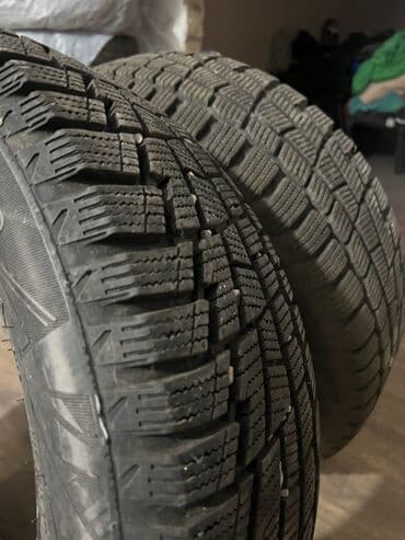гоформ шины в бишкеке: 2-шт липучка размер 205.60.16. 2шт шипами размер 215,60.16 почти новые — 1