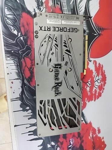 Техника и электроника: Видеокарта для ПК, Б/у, Palit, GeForce RTX, 8 ГБ — 3