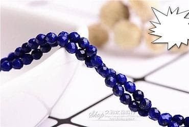 Личные вещи: Глубокие тёмно-синие гранёные бусины — воплощение элегантности и — 2