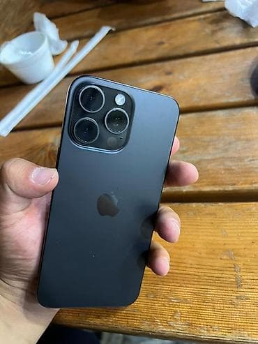iphone 10plus: IPhone 15 Pro Max, Б/у, 256 ГБ, Black Titanium, 89 % — 2
