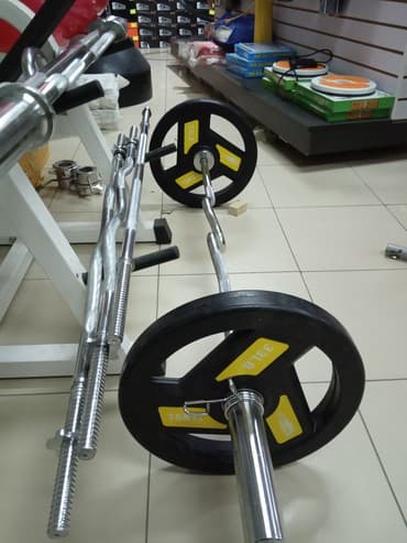 прокат велосипедов бишкек: Грифы металлические, резиновые новые качество отличное а диаметр грифа — 1