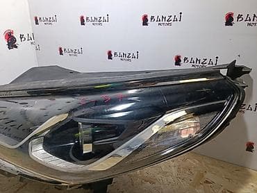 Сальники: Передняя левая фара Hyundai Б/у, Оригинал — 1