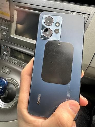 iphone 5se: Redmi, Redmi Note 12, Б/у, 256 ГБ, цвет - Синий, 2 SIM — 3