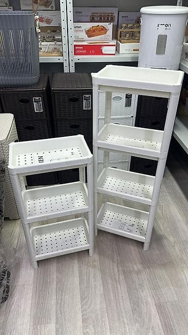 этажерка для ванной: Этажерка для ванны, Новый, Пластик, Платная доставка, Самовывоз — 1