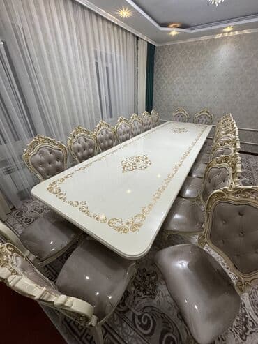 мебель офисный: Стол и стул для зала, цвет - Белый — 2