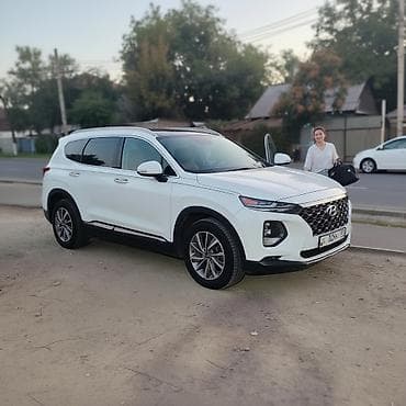 santa fe: Hyundai Santa Fe: 2020 г., 2.4 л, Автомат, Бензин, Кроссовер — 1