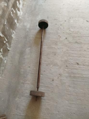 tech deck: Самодельная штанга (гриф с грузами) - Материал: стальной прут — 1