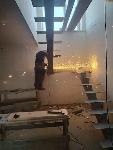 сварка лестницы: Металлическая лестница Для дома — 10