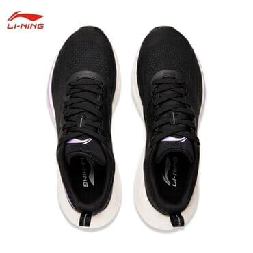 пена для обуви: Кроссовки Li-Ning (черные с фиолетовым акцентом) - Назначение: бег — 3