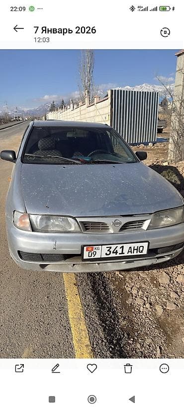 Nissan Almera: 1995 г., Механика, Бензин, Седан