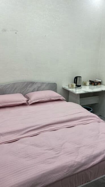 гостиница бишкек ош базар: 1 бөлмө, Душ кабинасы, Кондиционер, Мончо буюмдары — 4