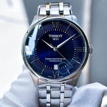 женские часы из нержавеющей стали: Классические часы часы, Tissot, Аллой, Швейцария, Мужские, Новый — 6