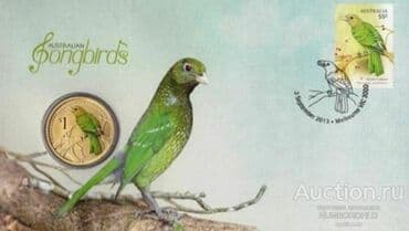 Спорт жана эс алуу: Тувалу. ( Австралия ) Памятные конверты с гашением с монетой. Пруф — 4