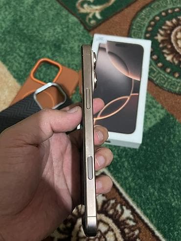 redmi buds 3 pro: IPhone 16 Pro Max, Desert Titanium, Коробка — 4