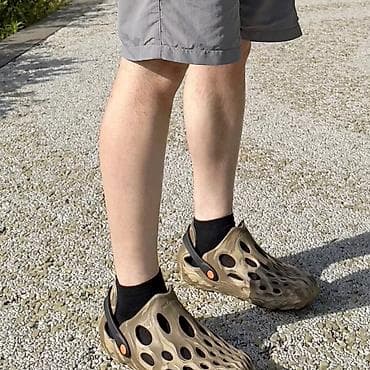 красивые кроксы: Мужские сандалии, 42, Merrell, Новый, цвет - Бежевый — 3