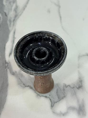 bubble tea: Чаша для кальяна (формат «фанел»). - Материал: шамотная глина с — 3