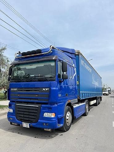 прицепт: Тягач, DAF, 2013 г., Тентованный — 7