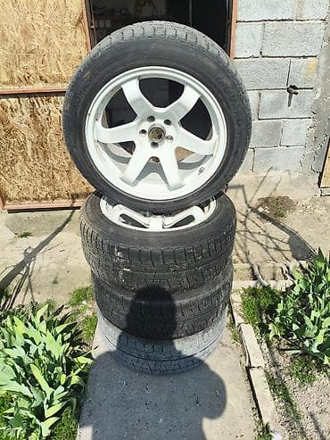 Колеса в сборе 225 / 50 / R 17, Зима, Комплект, Литые, отверстий - 5