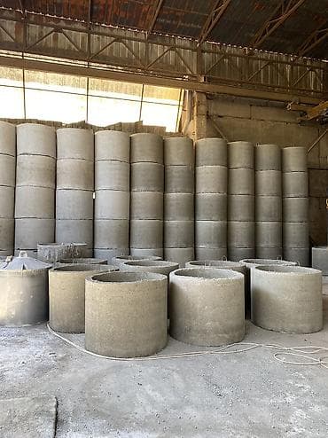 Железобетонное (ЖБИ) кольцо для септика Размер: 110 x 90 x 8 см, Платная установка, В розницу, Оптом