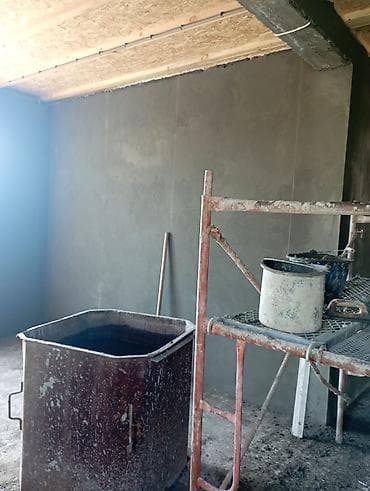 сдаем швейный цех: Штукатурка стен под правило/маяки Профессиональная механизированная и — 3