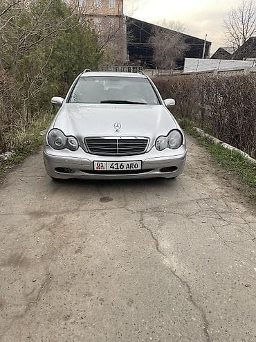 Mercedes-Benz C-Class: 2002 г., 2 л, Типтроник, Бензин, Универсал at lalafo.kg Mercedes-Benz C-Class: 2002 г., 2 л, Типтроник, Бензин, Универсал