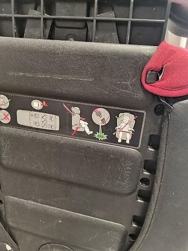 second hend: Автокресло, цвет - Красный, Б/у — 3