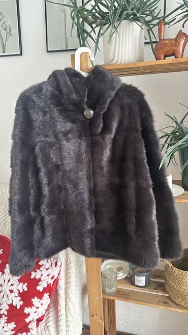 second hend: Шуба норка, трансформер размер л 44-46 45 тыс Толком не носила — 2