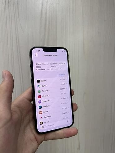 планшет iphone 17: IPhone 13 Pro, Б/у, 128 ГБ, Графит, Защитное стекло, Чехол, В рассрочку, 100 % — 3