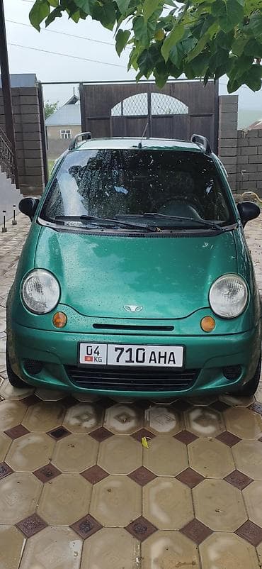 Унаа сатуу: Daewoo Matiz: 2003 г., 0.8 л, Кол менен иштөөчү, Бензин, Хетчбек — 1