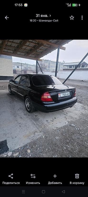 1980: Hyundai Sonata: 1998 г., 2 л, Механика, Бензин, Седан — 2