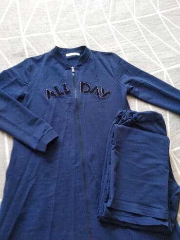 спортивное оборудование: Спортивный костюм, Штаны, Турция, С надписью, На молнии, M — 1