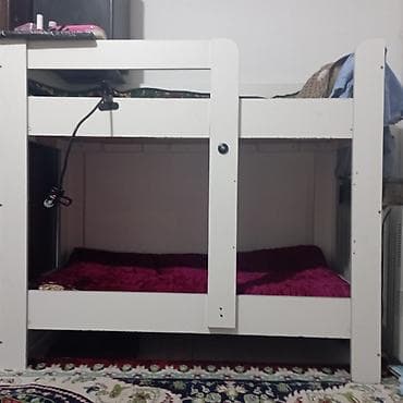 двухъярусные кровати взрослые: Двухъярусная кровать из белого ЛДСП/МДФ - Конструкция: два яруса — 2