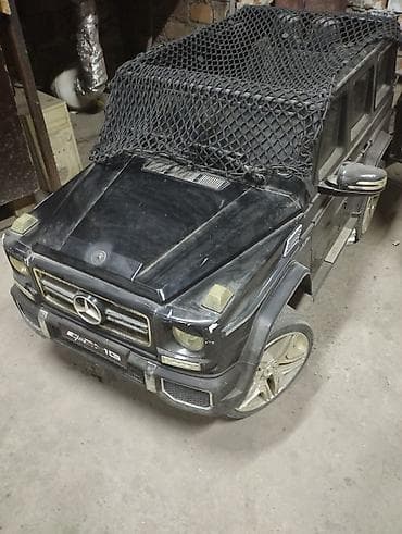Детский Гелендваген. G63 AMG черный металлик. в рабочем состоянии at lalafo.kg Детский Гелендваген. G63 AMG черный металлик. в рабочем состоянии