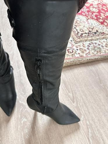 Личные вещи: Сапоги, 39, Geox, Новый, цвет - Черный — 5