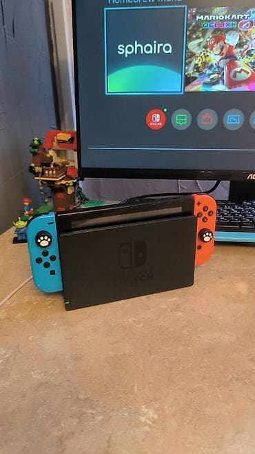 нинтендо свитч 2: Прошитый (чипованный) Nintendo switch 2 ревизии 32+128 Гб памяти — 5