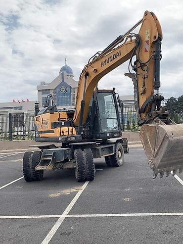 jac t9: Экскаватор, Hyundai, Колесный — 1