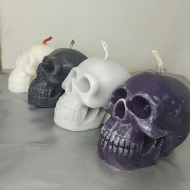 продам тыкву: Череп свеча. Создайте неповторимую атмосферу на Хеллоуин. Украсьте ваш — 3