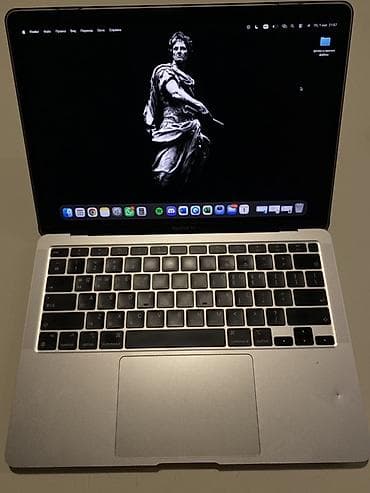 наушники компьютерные: Apple MacBook Air 13" (серебристый) - Дисплей Retina с тонкими — 2