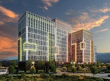 карвен 4 сезона продажа: 4 комнаты, 127 м², Элитка, 15 этаж, Готовая ПСО (под самоотделку) — 1